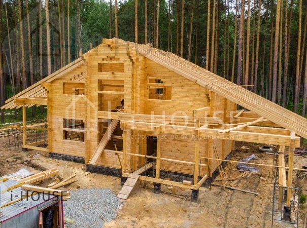 проект дома из клееного бруса фото 2